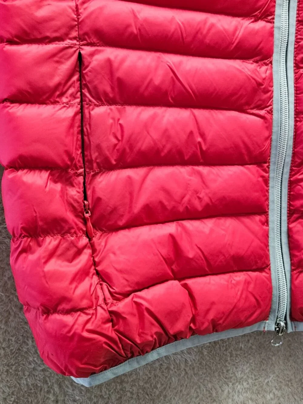 Eleven Elfs Puffer Jacket Coat Lightweight Hooded Full Zip Waterproof Windproof - Picture 11 of 13